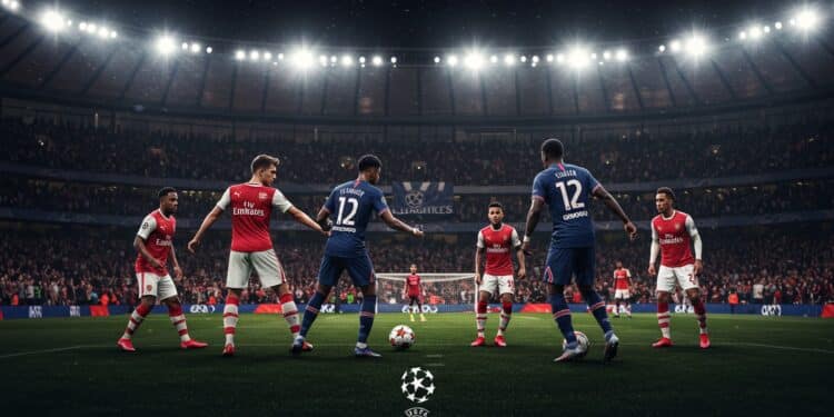 Arsenal-PSG : Dates des Demi-Finales C1 - Viral Mag Arsenal PSG en demi finale de Ligue des champions découvrez les dates clés le calendrier et les enjeux de ce choc européen Suspense garanti Viral Mag