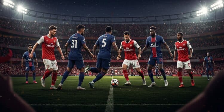 Arsenal et PSG saffrontent en demi finale de Ligue des Champions Analyse du match nul dArsenal face à Crystal Palace et des clés du choc à venir   Viral Mag