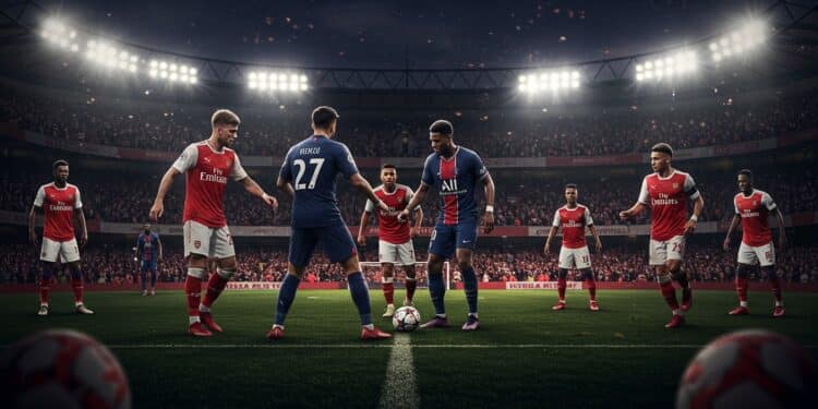 Arsenal-PSG : Une Demi-Finale Explosive Attendue - Viral Mag Le PSG affronte Arsenal en demi finale de Ligue des champions Paris a évolué depuis octobre Analyse forces en présence et enjeux dun choc au sommet   Viral Mag