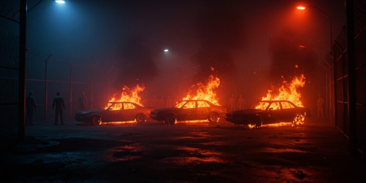 Des voitures incendiées et des surveillants ciblés  la vague dattaques contre les prisons françaises sintensifie Enquête sur une crise sécuritaire   Viral Mag