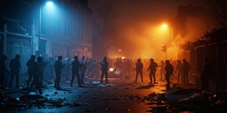 Violents affrontements à Aulnay sous Bois  un policier et un habitant blessés Retour sur une soirée sous haute tension dans le quartier des 3 000   Viral Mag
