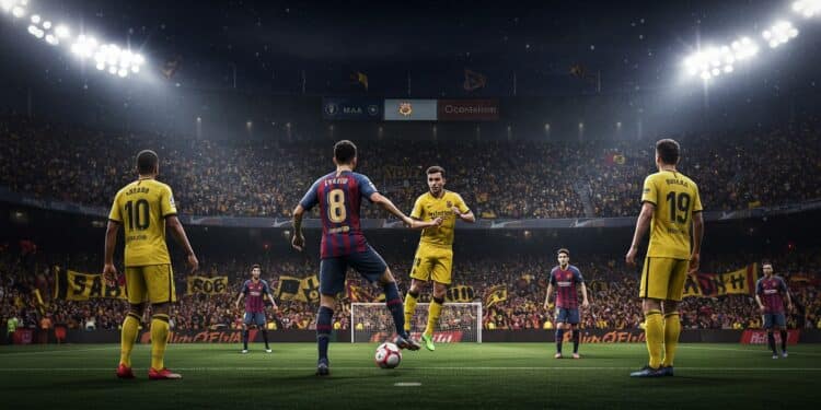 Barça-Dortmund : Qualification Épique en Demi-Finale - Viral Mag Le Barça se qualifie pour les demi finales malgré une défaite 3 1 face à Dortmund portée par un triplé de Guirassy Découvrez ce match haletant   Viral Mag