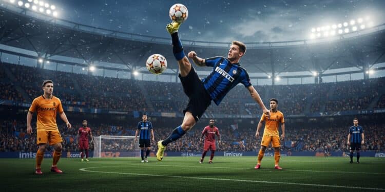 Barcelone-Inter : Dumfries Brille, Match Épique - Viral Mag Denzel Dumfries marque et passe égalant Sneijder dans un Barcelone Inter Milan 2 2 haletant Analyse moments forts et enjeux de la Ligue des champions   Viral Mag