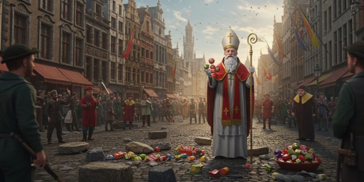 Belgique : Saint-Nicolas Face aux Tensions - Viral Mag En Belgique la fête de Saint Nicolas est abandonnée après des incidents Découvrez les raisons et les débats sur la laïcité et lintégration   Viral Mag