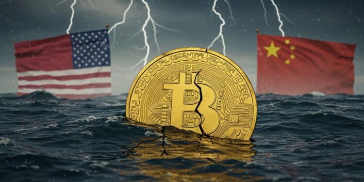 Bitcoin chute face aux tensions USA Chine sur les aranceles Refuge en péril ou simple secousse  Découvrez lanalyse choc    Viral Mag