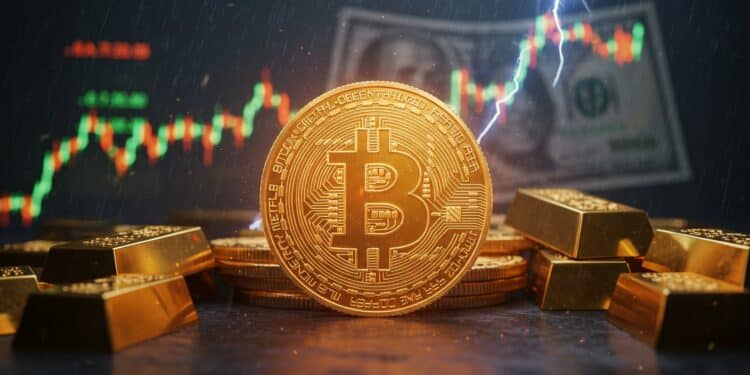 Bitcoin Résiste à 87 000 $ : Un Tournant Majeur - Viral Mag Bitcoin frôle les 87 000 $ malgré la chute des actions signe de sa maturité Découvrez pourquoi il devient un refuge sûr Viral Mag