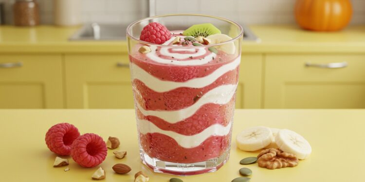 Booster Votre Smoothie Matinal Avec Des Protéines - Viral Mag Découvrez comment le yaourt grec transforme votre smoothie en un petit déjeuner riche en protéines idéal pour lénergie et la santé   Viral Mag