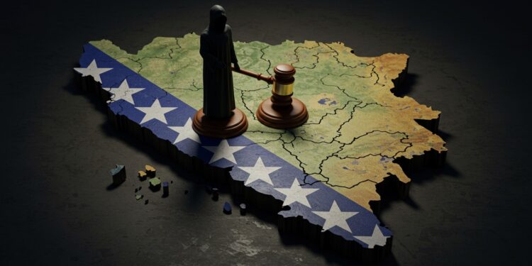 Bosnie : Crise Politique Menace l’Unité du Pays - Viral Mag La Bosnie frôle léclatement lois controversées tensions avec le Haut représentant LUE salarme Que va t il se passer Viral Mag