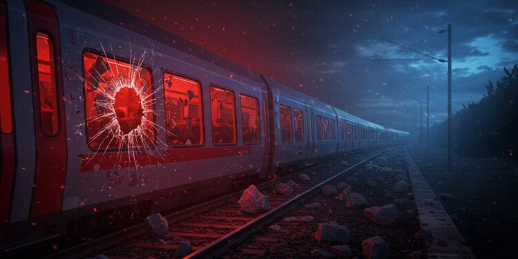 Un train TER caillassé dans le Nord provoque des perturbations Découvrez les impacts réactions et solutions envisagées face à cet acte scandaleux   Viral Mag