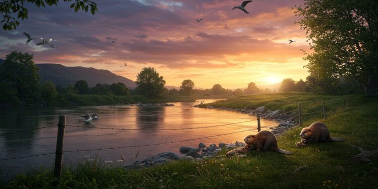 Les castors colonisent le Doubs causant des inondations Découvrez comment une clôture électrique protège les terres tout en respectant la biodiversité   Viral Mag