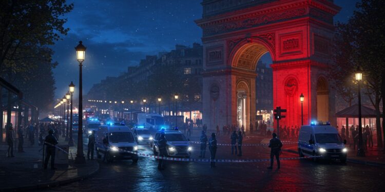 Champs-Élysées : Alerte aux Détonations Suspectes - Viral Mag Des bruits de coups de feu sur les Champs Élysées déclenchent une intervention policière Découvrez les détails de cet incident troublant à Paris Viral Mag