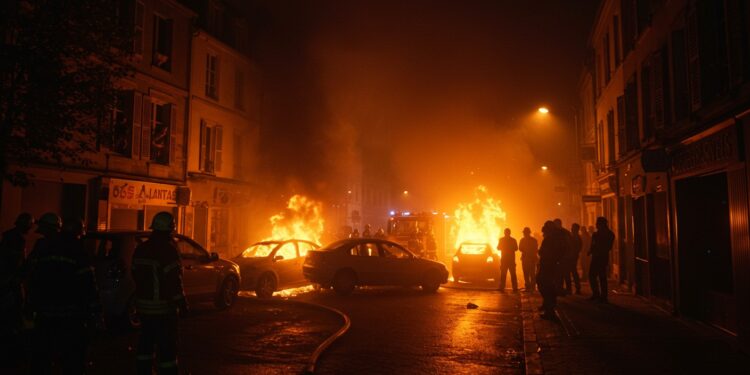 Nuit de chaos dans la Nièvre  13 voitures brûlées à Nevers et Varennes Vauzelles Les habitants sous le choc témoignent Enquête en cours   Viral Mag
