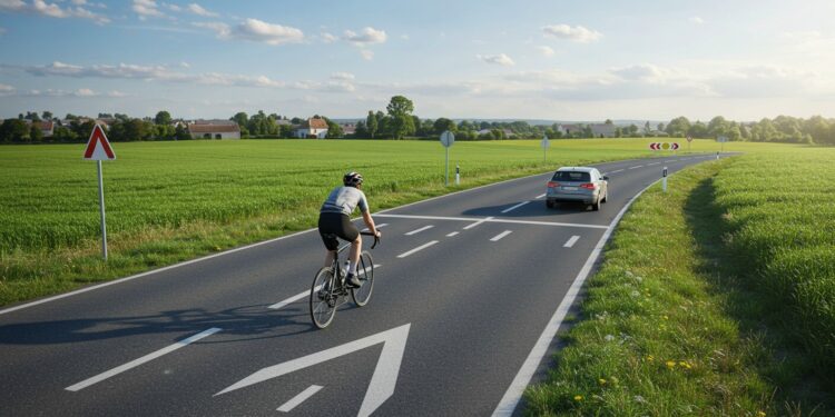 La Seine et Marne adopte la chaucidou pour des trajets à vélo sécurisés entre villages Découvrez ce nouvel aménagement et son impact sur la mobilité douce   Viral Mag