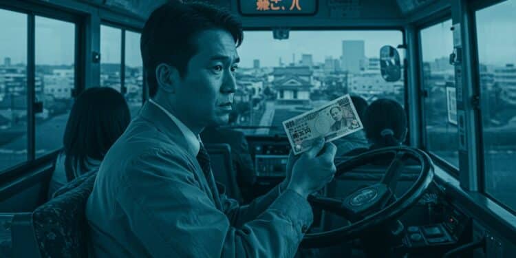 Chauffeur de Bus Japonais : Un Vol Coûte Cher - Viral Mag Un chauffeur de bus japonais perd 73 000 € de prime pour un vol de 6 € Découvrez cette affaire qui secoue Kyoto et ses leçons sur léthique   Viral Mag