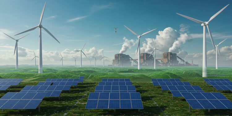 Chine : Énergies Vertes Dépassent le Charbon - Viral Mag La Chine annonce que ses capacités éolienne et solaire surpassent le thermique marquant un tournant dans la lutte contre le réchauffement climatique   Viral Mag