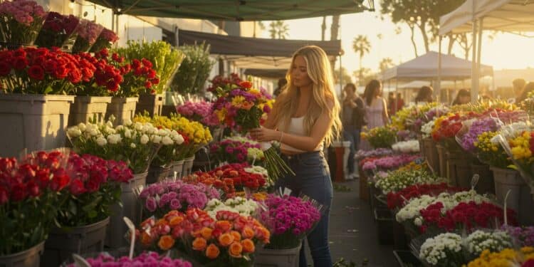 Chloé Mortaud Miss France 2009 se réinvente comme fleuriste à Los Angeles Découvrez sa reconversion sa quête dauthenticité et son amour des fleurs   Viral Mag