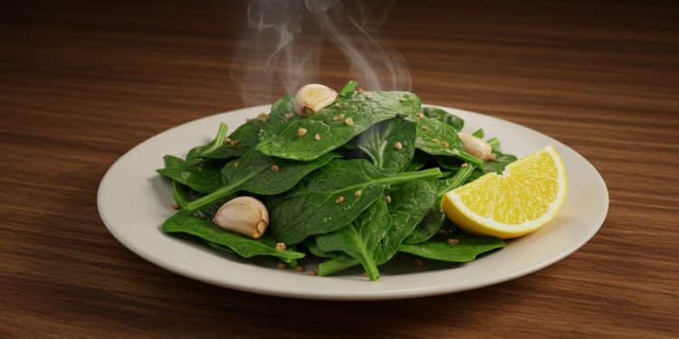 Comment Préparer un Épinard Sauté Simple et Savoureux - Viral Mag Découvrez une recette dépinard sauté rapide et healthy Astuces bienfaits et idées pour un plat qui va révolutionner vos repas Viral Mag