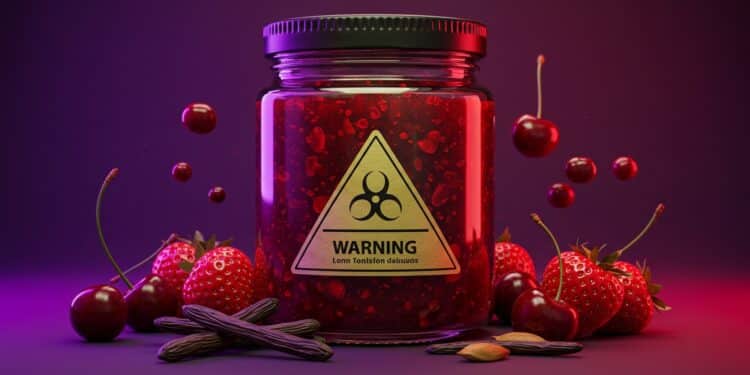 Confiture Contaminée : Alerte Sanitaire Nationale - Viral Mag Une confiture vendue en France est rappelée pour contamination aux aflatoxines Découvrez les risques lots concernés et conseils pour votre sécurité Viral Mag