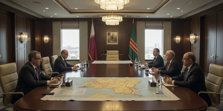 Conflit en RDC : Négociations Secrètes avec le M23 au Qatar - Viral Mag Découvrez les discussions confidentielles au Qatar entre le gouvernement congolais et le M23 pour mettre fin au conflit en RDC Un espoir fragile Viral Mag