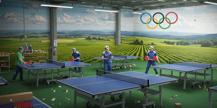 Cornilleau Boosté par les JO : Croissance et Ambition - Viral Mag Cornilleau leader du ping pong surfe sur leffet JO avec 60 000 à 80 000 tables vendues par an Découvrez son expansion et ses projets dans lOise   Viral Mag