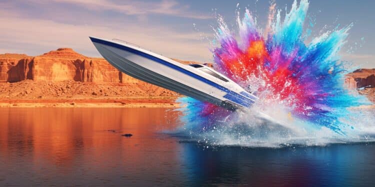 Un bateau lancé à 320 kmh sécrase dans un lac en Arizona Découvrez les détails de cet accident impressionnant et ses enjeux   Viral Mag