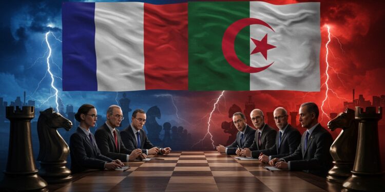 Crise Diplomatique : France-Algérie, Vers l’Escalade ? - Viral Mag La tension monte entre la France et lAlgérie après lexpulsion de fonctionnaires français Quelles conséquences pour les relations bilatérales Viral Mag