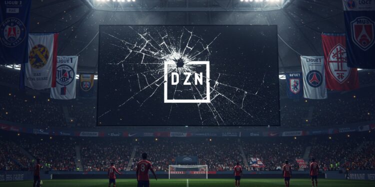 Crise Ligue 1 : Fin du Contrat DAZN ? - Viral Mag La Ligue 1 face à une crise des droits TV  le contrat avec DAZN pourrait être rompu Une chaîne indépendante en vue  Découvrez les enjeux et perspectives   Viral Mag