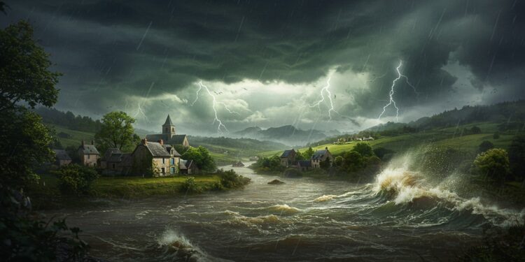 Crues en Dordogne et Corrèze : Alerte Orange Déclenchée - Viral Mag Vigilance orange pour crues en Dordogne et Corrèze ce week end Pluies intenses et vents violents attendus Restez informés pour votre sécurité   Viral Mag