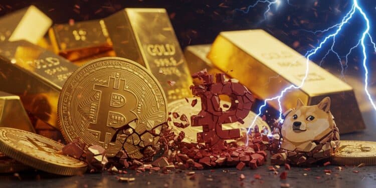 Cryptomonnaies : Pourquoi Tout S’effondre ? - Viral Mag Les cryptos chutent  DOGE BTC ETH en baisse Découvrez pourquoi et ce que cela signifie pour les investisseurs Analyse complète ici   Viral Mag