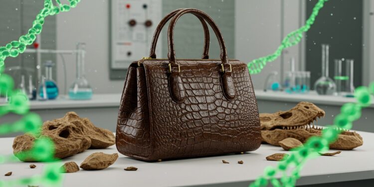 Cuir de Dinosaure : Une Révolution Éthique - Viral Mag Du cuir de T Rex cultivé en labo  Découvrez comment la science recrée des matériaux préhistoriques durables et éthiques dici fin 2025   Viral Mag