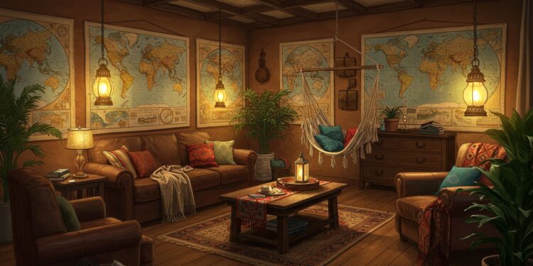 Déco de Voyage : Transformez Votre Maison en Aventure - Viral Mag Envie dévasion sans bouger Découvrez comment créer une déco inspirée des voyages pour un intérieur qui raconte vos aventures Viral Mag