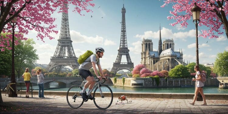 Découvrir Paris à Vélo : Un Guide Insolite - Viral Mag Explorez Paris et ses environs à vélo avec 10 itinéraires uniques pour un tourisme slow et immersif   Viral Mag