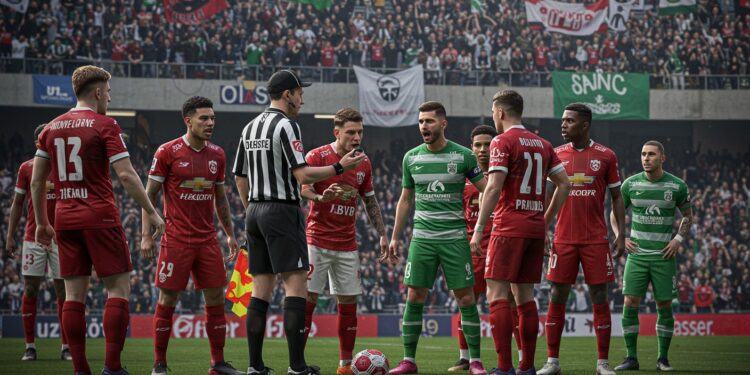 Derby OL-ASSE : Polémique sur le Résultat - Viral Mag LOL conteste le résultat du derby face à lASSE après des incidents Découvrez les détails de cette affaire qui secoue la Ligue 1 et ses enjeux Viral Mag