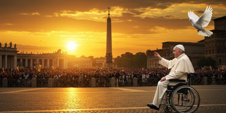 Dernière Apparition Du Pape François À Pâques - Viral Mag Le pape François affaibli a marqué Pâques 2025 par une bénédiction et un bain de foule émouvant Découvrez son message de paix et ses derniers instants Viral Mag
