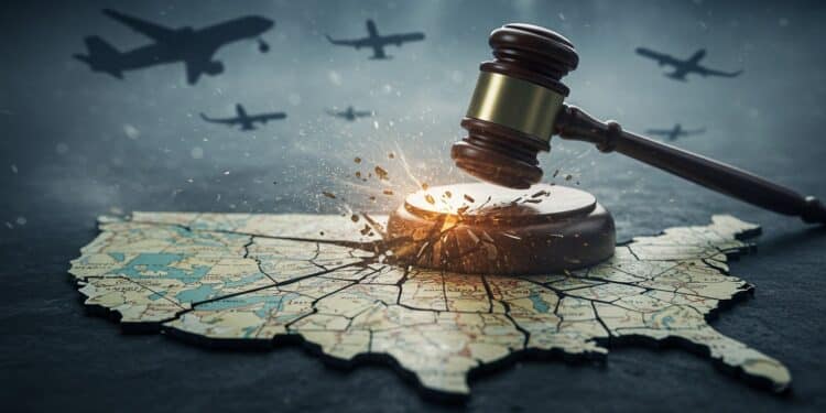 Des Juges Américains Suspendent les Expulsions d’Étrangers - Viral Mag Juges fédéraux bloquent les expulsions sous une loi dexception Que cache cette décision choc pour les Vénézuéliens accusés  Découvrez la suite    Viral Mag