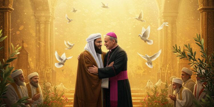 Un recteur musulman aux obsèques du pape  un symbole fort de fraternité interreligieuse Découvrez lhéritage dun dialogue pour la paix   Viral Mag