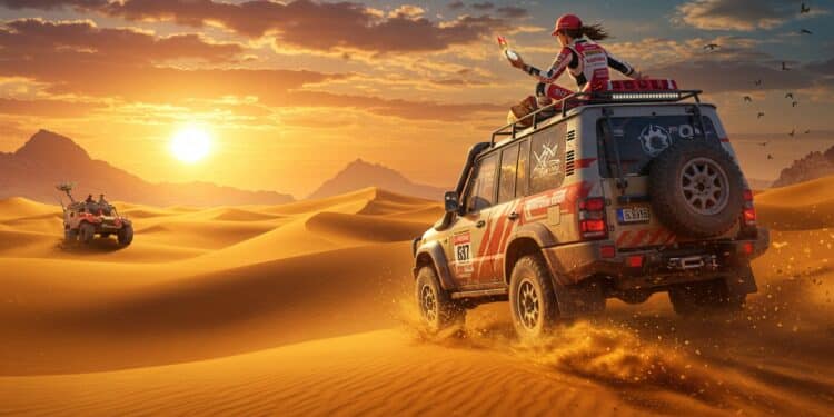 Découvrez Dominique Serra créatrice du Rallye des Gazelles et son parcours inspirant au cœur du désert marocain Une aventure humaine unique   Viral Mag