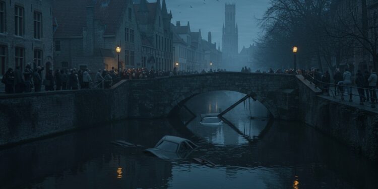 Accident tragique à Bruges  une fillette de 10 ans et son grand père périssent dans un canal Découvrez les détails et lémotion à Évecquemont   Viral Mag