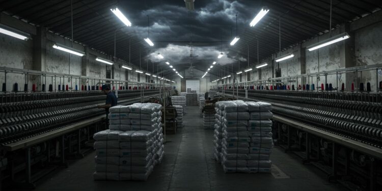 Droits de Douane : Le Textile Bangladais en Crise - Viral Mag Les droits de douane US bouleversent le textile au Bangladesh Commandes suspendues usines en péril que va t il se passer Viral Mag