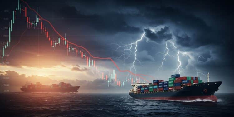 Les Bourses mondiales chutent face aux droitsamper de douane de Trump Une guerre commerciale menace  que va t il se passer ensuite    Viral Mag