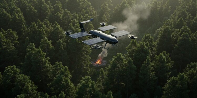 Un drone à IA traque les incendies dans les forêts allemandes Découvrez cette technologie révolutionnaire qui pourrait tout changer    Viral Mag