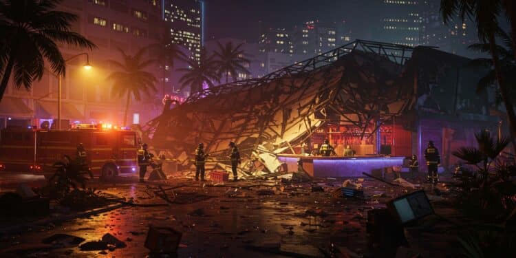 Effondrement à Saint-Domingue : 18 Morts au Jet Set - Viral Mag Drame à Saint Domingue le toit dune discothèque seffondre faisant 18 morts et des dizaines de blessés Les secours luttent pour sauver des vies Viral Mag