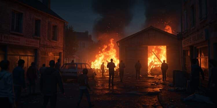À Bellême des émeutes secouent le bourg  voitures incendiées commerces pillés Les habitants en colère exigent justice et sécurité Découvrez lampleur des événements   Viral Mag