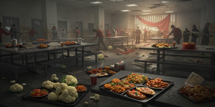 Émeutes au CRA de Lyon  le mécontentement autour de la nourriture comme le chou fleur et les quenelles déclenche des troubles Découvrez pourquoi   Viral Mag