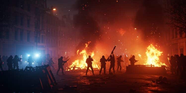 Émeutes à Pantin : Violences et Interpellations - Viral Mag Violences urbaines à Pantin 93  dégradations incendies tirs de mortiers et 7 interpellations Découvrez les détails dune nuit agitée   Viral Mag