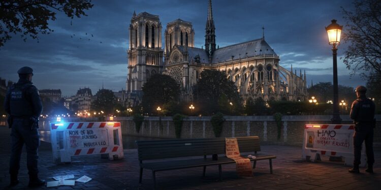 Enquête à Notre-Dame : Menace sur Pâques - Viral Mag Un message menaçant découvert à Notre Dame avant Pâques déclenche une enquête La sécurité est renforcée Que sest il passé Viral Mag