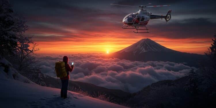 Étudiant chinois secouru deux fois sur le mont Fuji pour récupérer son téléphone Découvrez cette histoire incroyable et les dangers de lescalade hors saison   Viral Mag