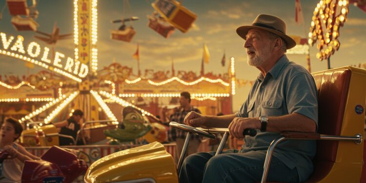Eugène 84 ans surmonte le cancer grâce à la Foire du Trône Découvrez son histoire inspirante et sa passion pour les manèges à sensations fortes   Viral Mag
