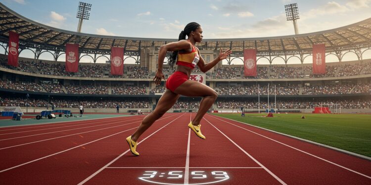 Faith Kipyegon vise un record historique  courir le mile en moins de 4 minutes Découvrez son parcours ses défis et son message inspirant   Viral Mag