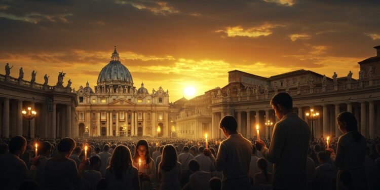 Famille au Vatican pour les Funérailles du Pape - Viral Mag Une famille française assiste aux funérailles du pape à Rome un moment historique mêlant foi et ferveur Découvrez leur voyage spirituel   Viral Mag